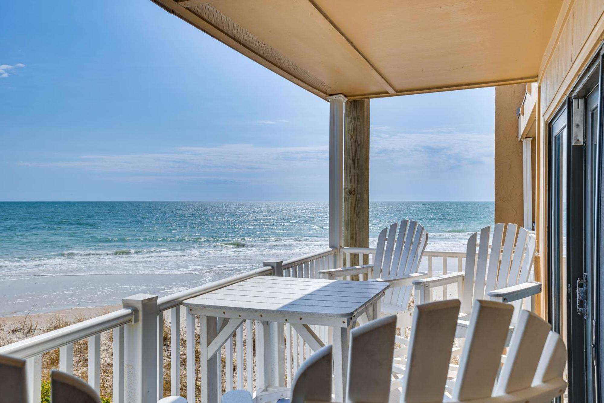 Steps To The Beach Oceanfront Condo With Lanai! นอร์ทท็อปเซลบีช ภายนอก รูปภาพ