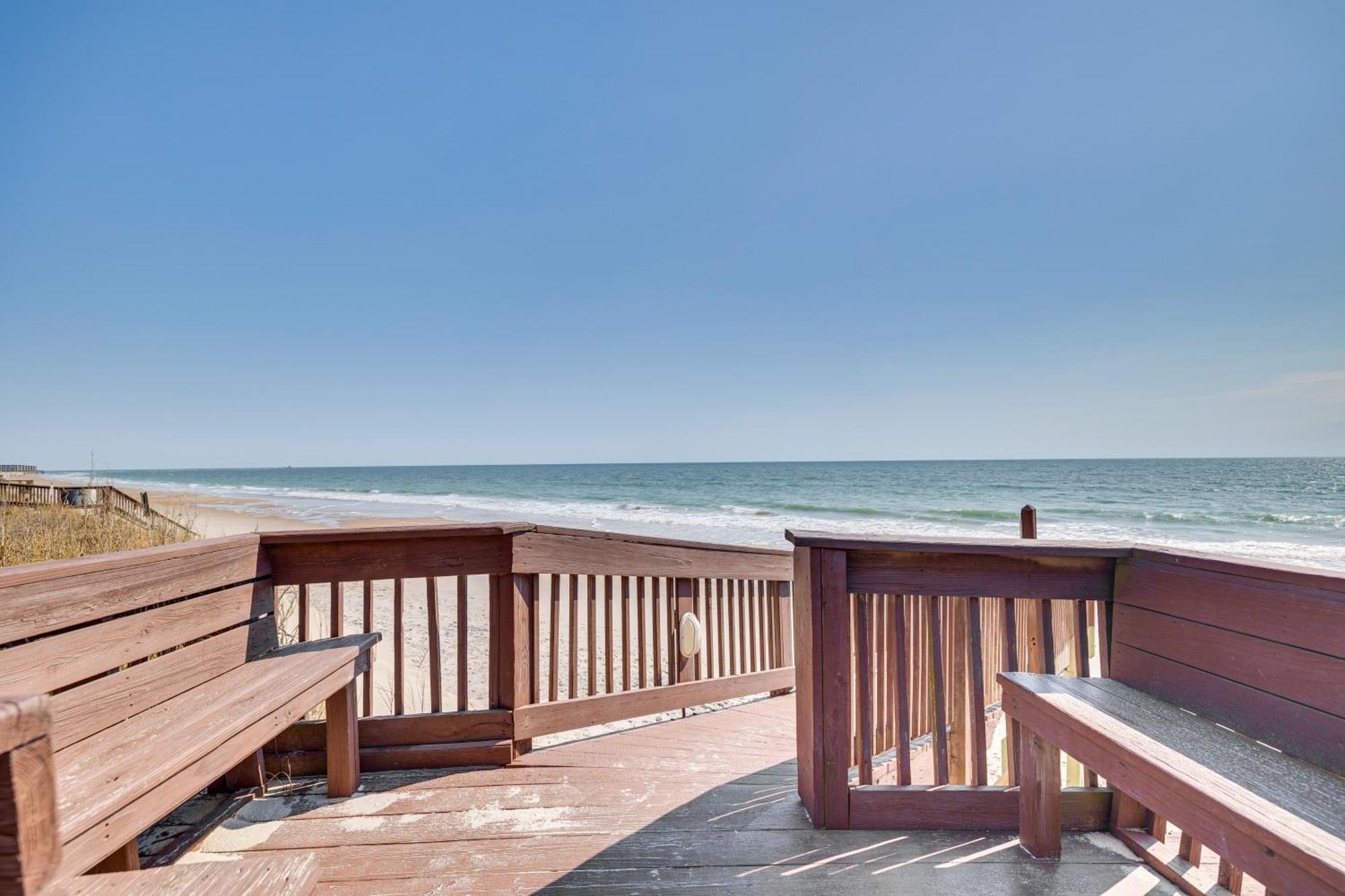 Steps To The Beach Oceanfront Condo With Lanai! นอร์ทท็อปเซลบีช ภายนอก รูปภาพ