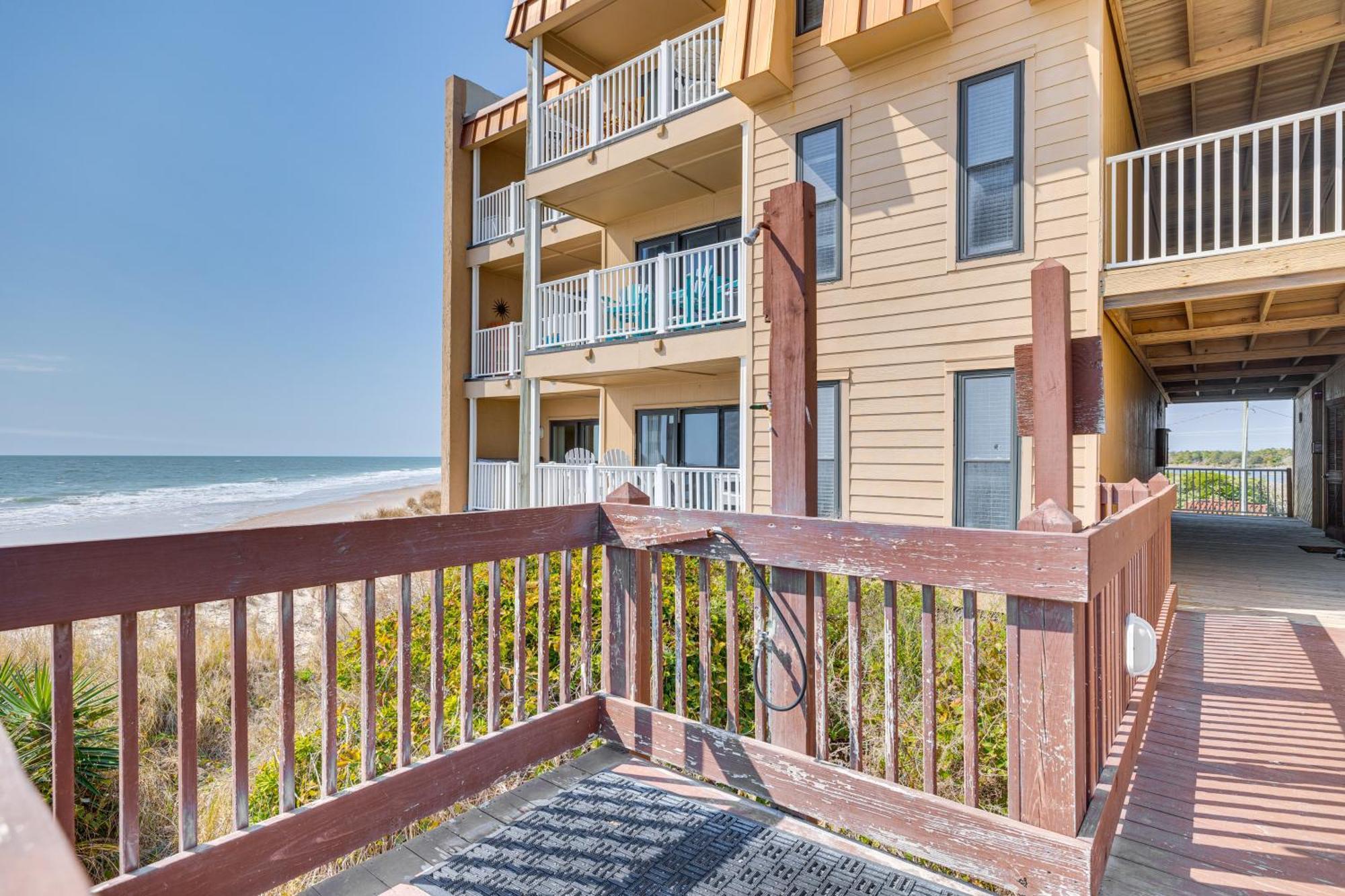 Steps To The Beach Oceanfront Condo With Lanai! นอร์ทท็อปเซลบีช ภายนอก รูปภาพ