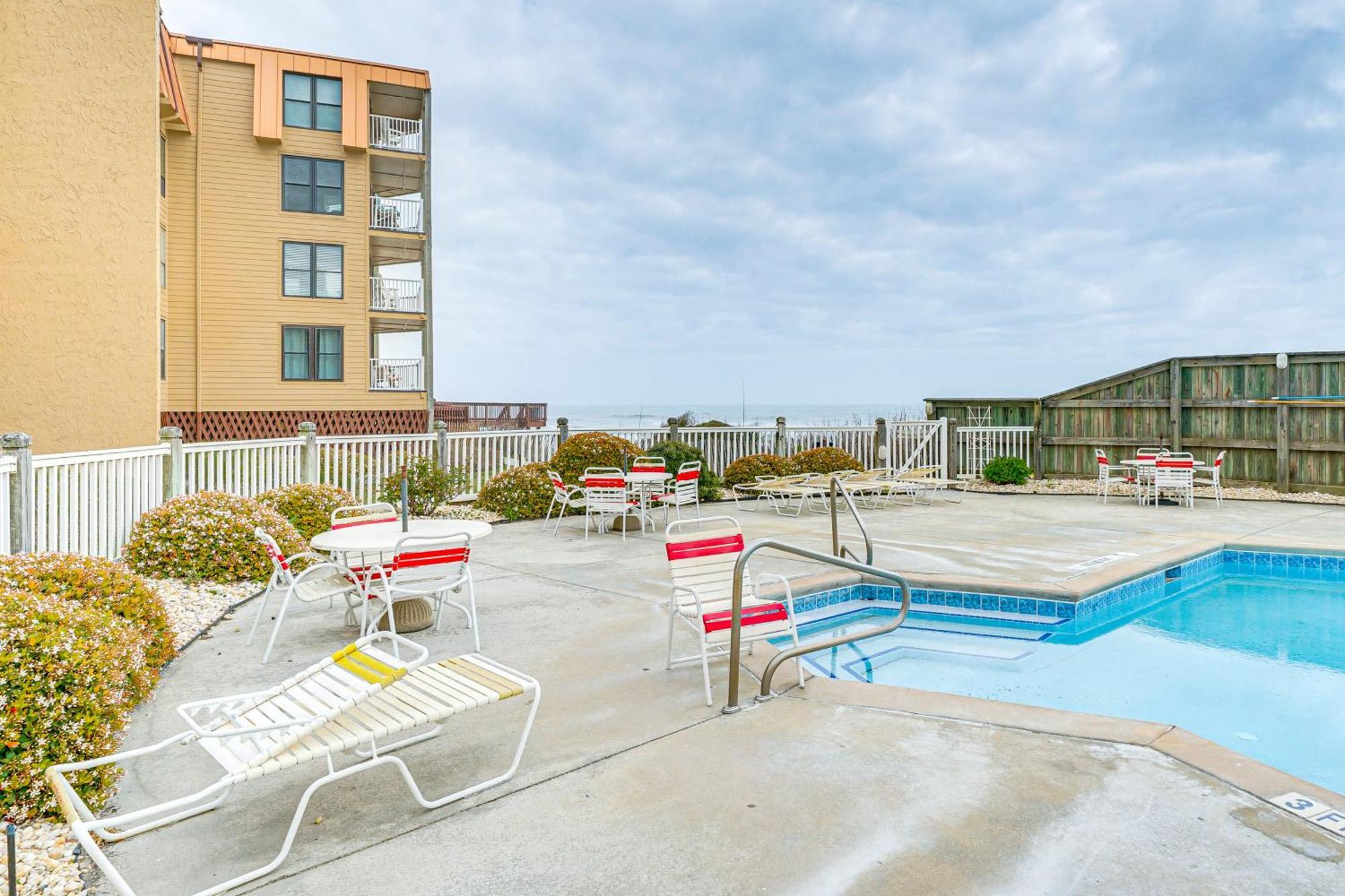 Steps To The Beach Oceanfront Condo With Lanai! นอร์ทท็อปเซลบีช ภายนอก รูปภาพ